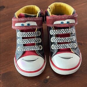 Geox Disney Cars McQueen Sneakers Toddler Size 4.5